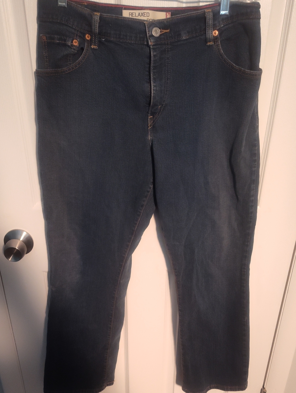 Levi's Women's Dark Blue Relaxed Fit Jeans